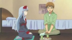 Un intercambio de placer sexual con una pareja del Manga Hentai