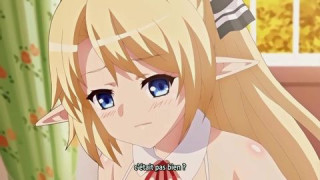 Succiona los pezones de una rubia en un hentai sin censura